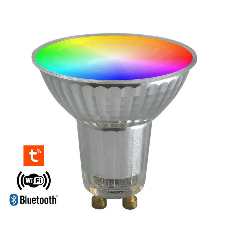 Ελέγχος Teco WIFI Smart Low Watt Gu10 λαμπτήρες Tuya CCT χρώμα 5W Ra80 Dimmable μακρά διάρκεια ζωής