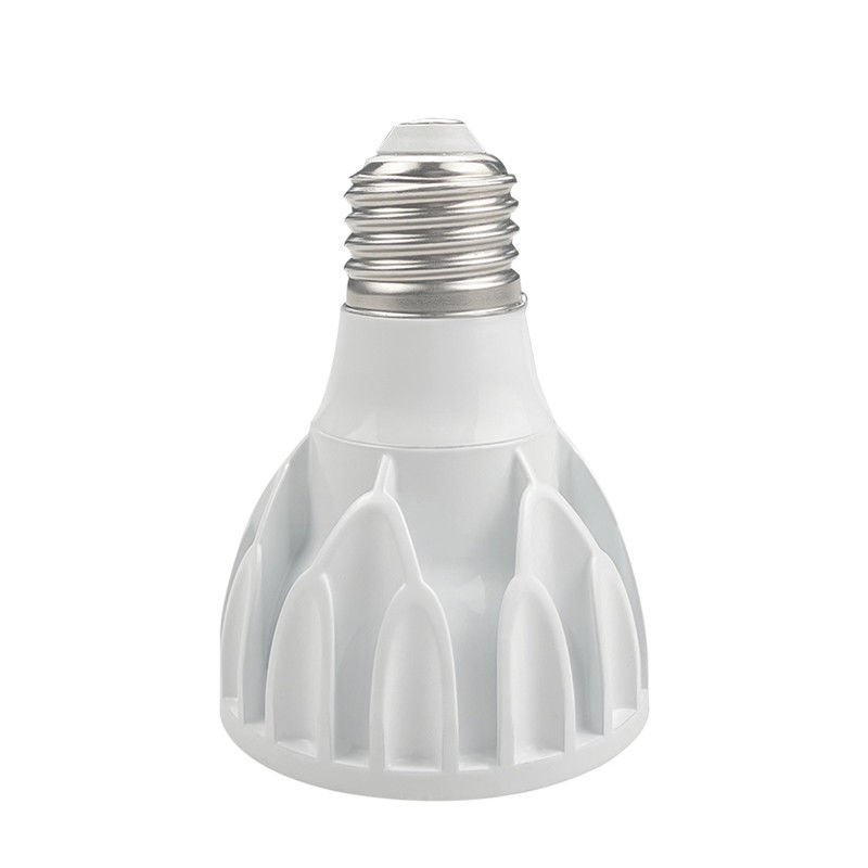 24 μοίρες 3000k PAR20 Led Φωτοφωτοβολταϊκό λαμπτήρα Ζεστό λευκό χρώμα E27 βάση 8watt