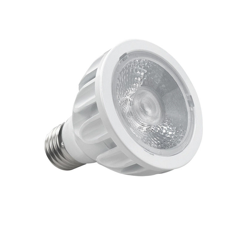 24 μοίρες 3000k PAR20 Led Φωτοφωτοβολταϊκό λαμπτήρα Ζεστό λευκό χρώμα E27 βάση 8watt