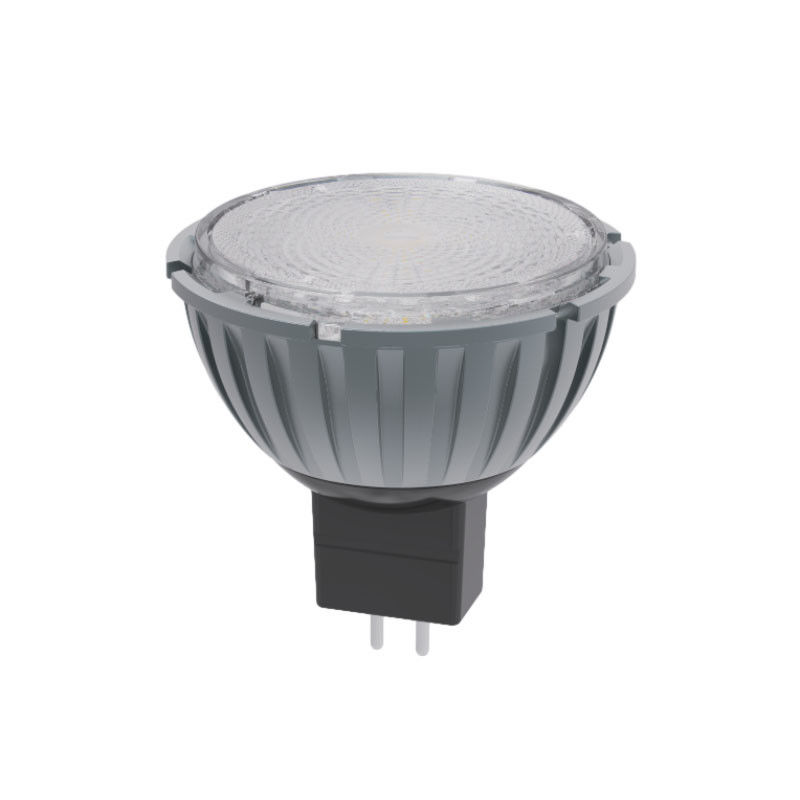 Αλουμινίου Triac Dimming Zoomable MR16 LED λαμπτήρες προβολέας 12V 7.5W 3000K GU5.3 βάση