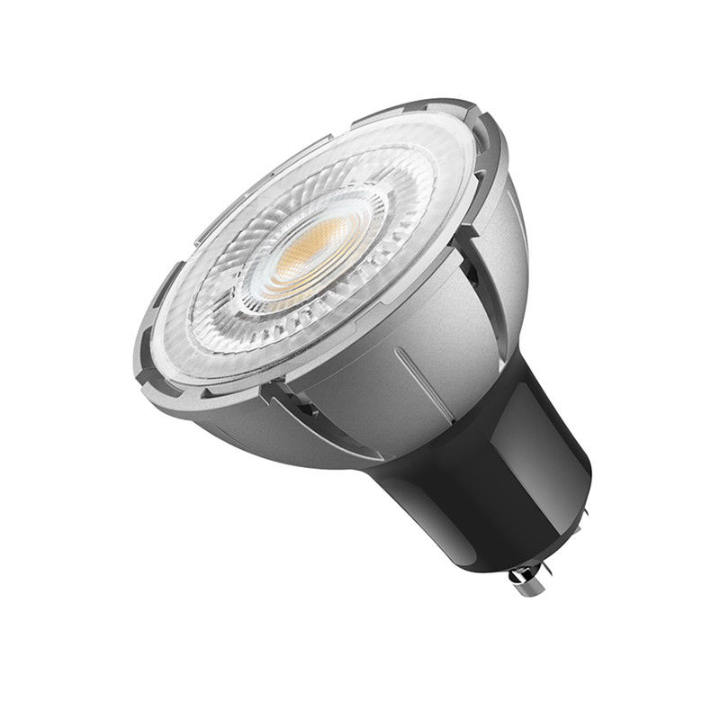 TECO Premium GU10 Pro 7.5W 3000K Φώτα εξοικονόμησης ενέργειας Στροφή δέσμης 60 μοίρες Ra98 230V Δαμαστούχος προβολέας LED