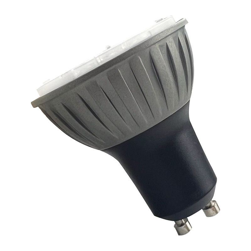 7.5W 3000K LED GU10 Φωτοβολταϊκός λαμπτήρες Ζεστό λευκό 230V Ζουμάιμπ Ra98 Δαμασμένο