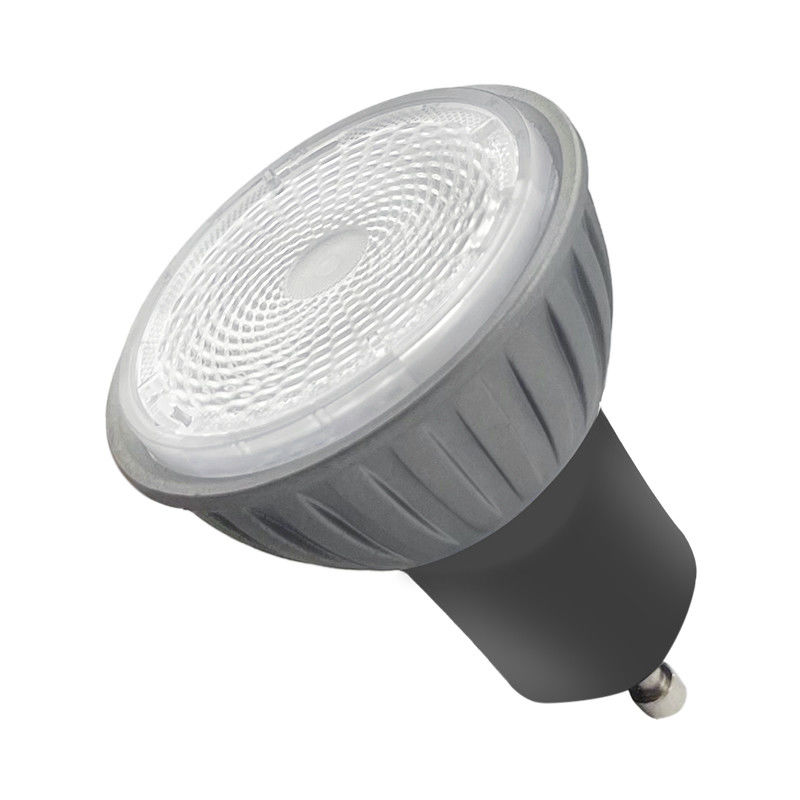7.5W 3000K LED GU10 Φωτοβολταϊκός λαμπτήρες Ζεστό λευκό 230V Ζουμάιμπ Ra98 Δαμασμένο
