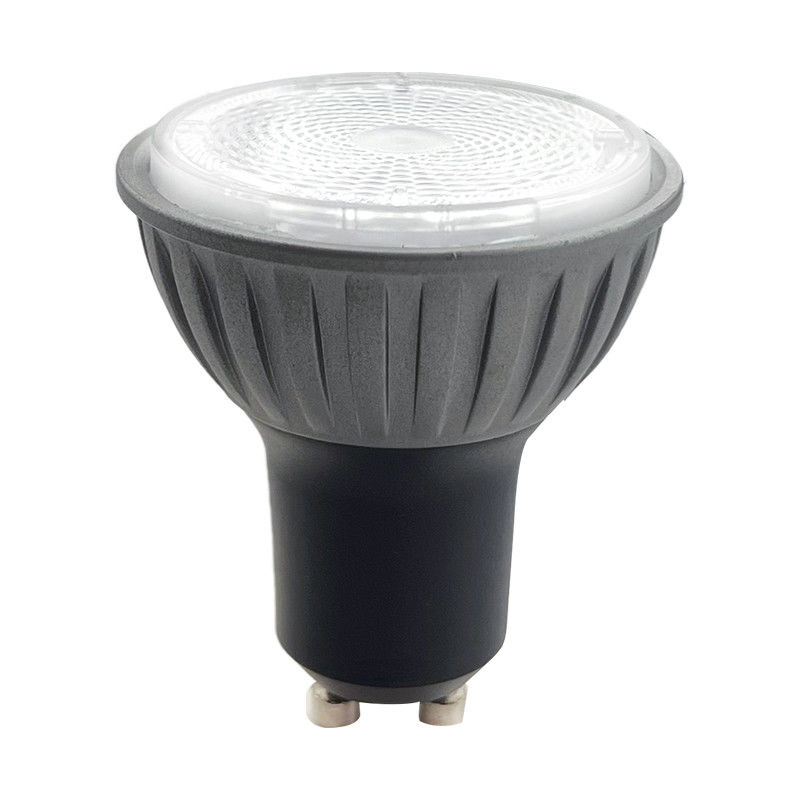 7.5W 3000K LED GU10 Φωτοβολταϊκός λαμπτήρες Ζεστό λευκό 230V Ζουμάιμπ Ra98 Δαμασμένο