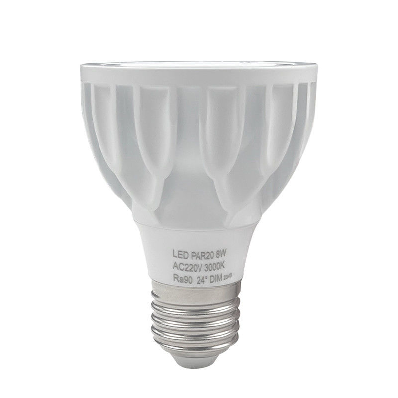 PAR20 Σημείο λαμπτήρα 8w 36 βαθμούς 3000k E27 Triac Dimming PAR 20 Led λαμπτήρες