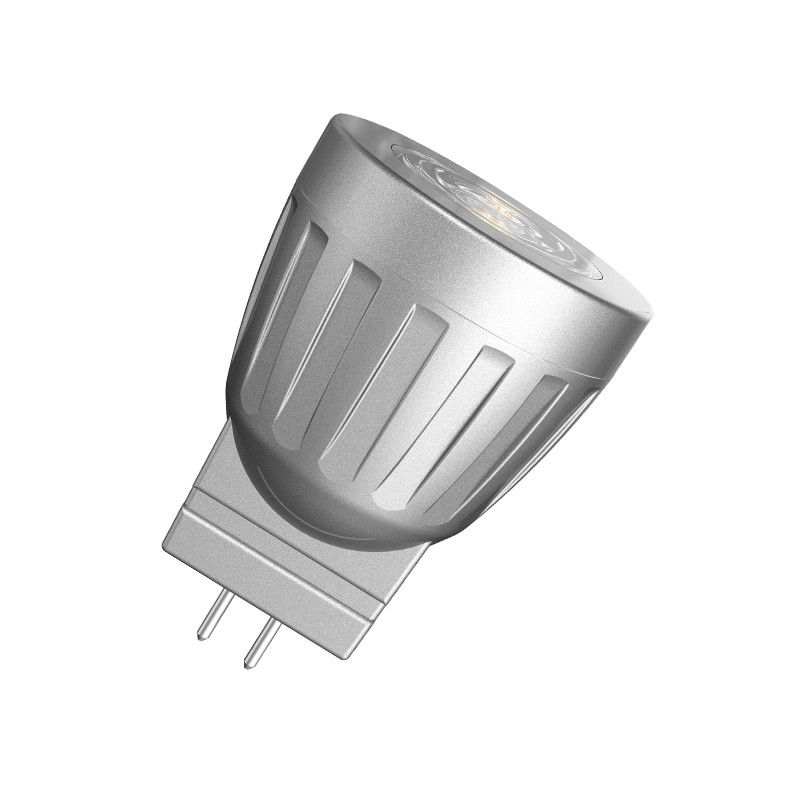 3000K 2.5W MR8 LED λαμπτήρα ζεστό λευκό μη θολωτό πεταμένο αλουμίνιο LED προβολέα
