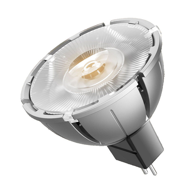 PWM Dimming Mr16 Led Lamps ODM εσωτερικό φωτισμό 2700K Πολύ ζεστό λευκό 10 βαθμών γωνία δέσμης