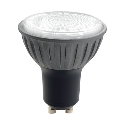 7.5W 3000K LED GU10 Φωτοβολταϊκός λαμπτήρες Ζεστό λευκό 230V Ζουμάιμπ Ra98 Δαμασμένο