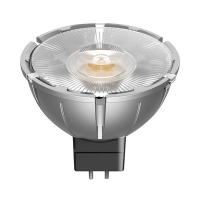 PWM Dimming Mr16 Led Lamps ODM εσωτερικό φωτισμό 2700K Πολύ ζεστό λευκό 10 βαθμών γωνία δέσμης