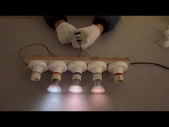 Ra90 GU10 Λαμπτήρες Αμβλύ 3000K Ζεστό Λευκό 5.5W GU10 Σωτήρες εξοικονόμησης ενέργειας 38Degree