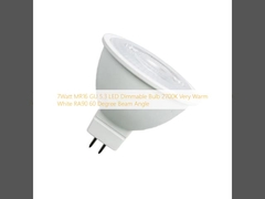 7Watt MR16 GU 5.3 LED Dimmable Bulb 2700K Πολύ ζεστό λευκό RA90 60 βαθμών γωνία δέσμης